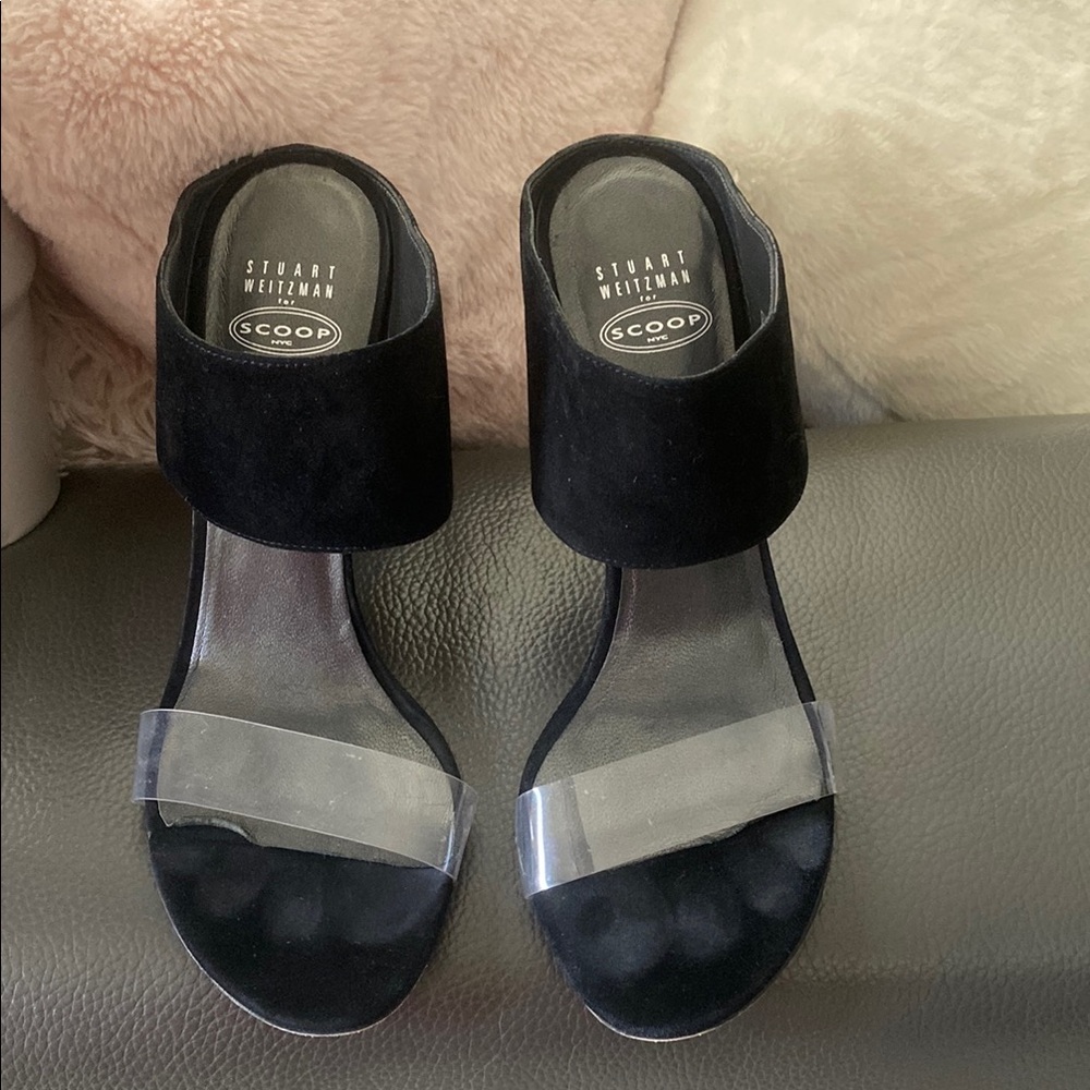 Stuart Weitzman Black Heels with Sleek Design